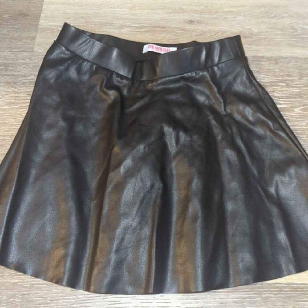 rewash‎ girls youth small black skirt